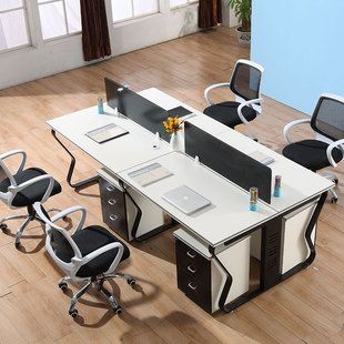办公桌椅组合双人办公室桌子